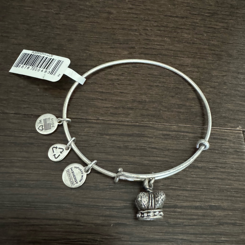 Silver King Crown Bracelet